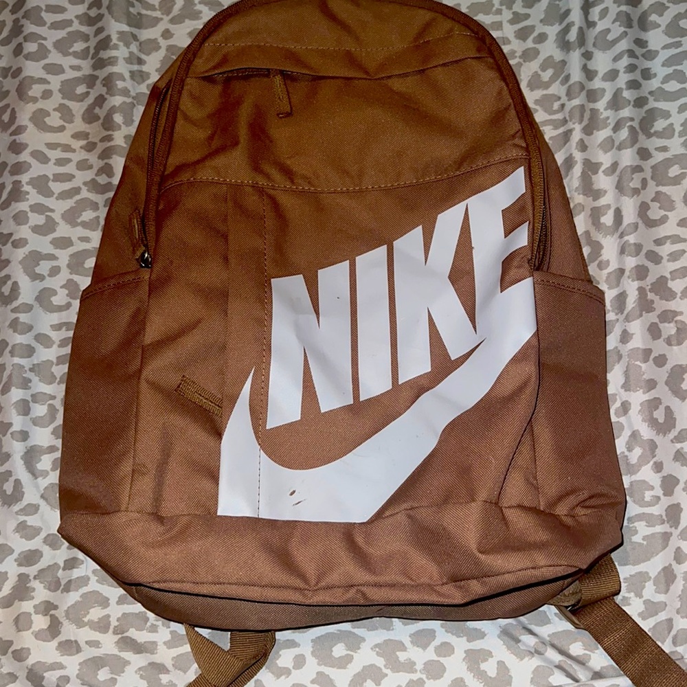 Brown Nike bag ,used once or twice but  pretty brand new!!